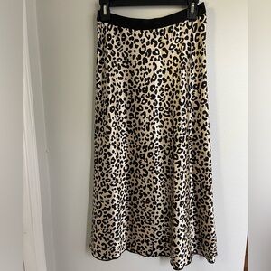 Leopard Print Women's Skirt